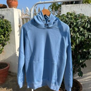 sky blue hoodie