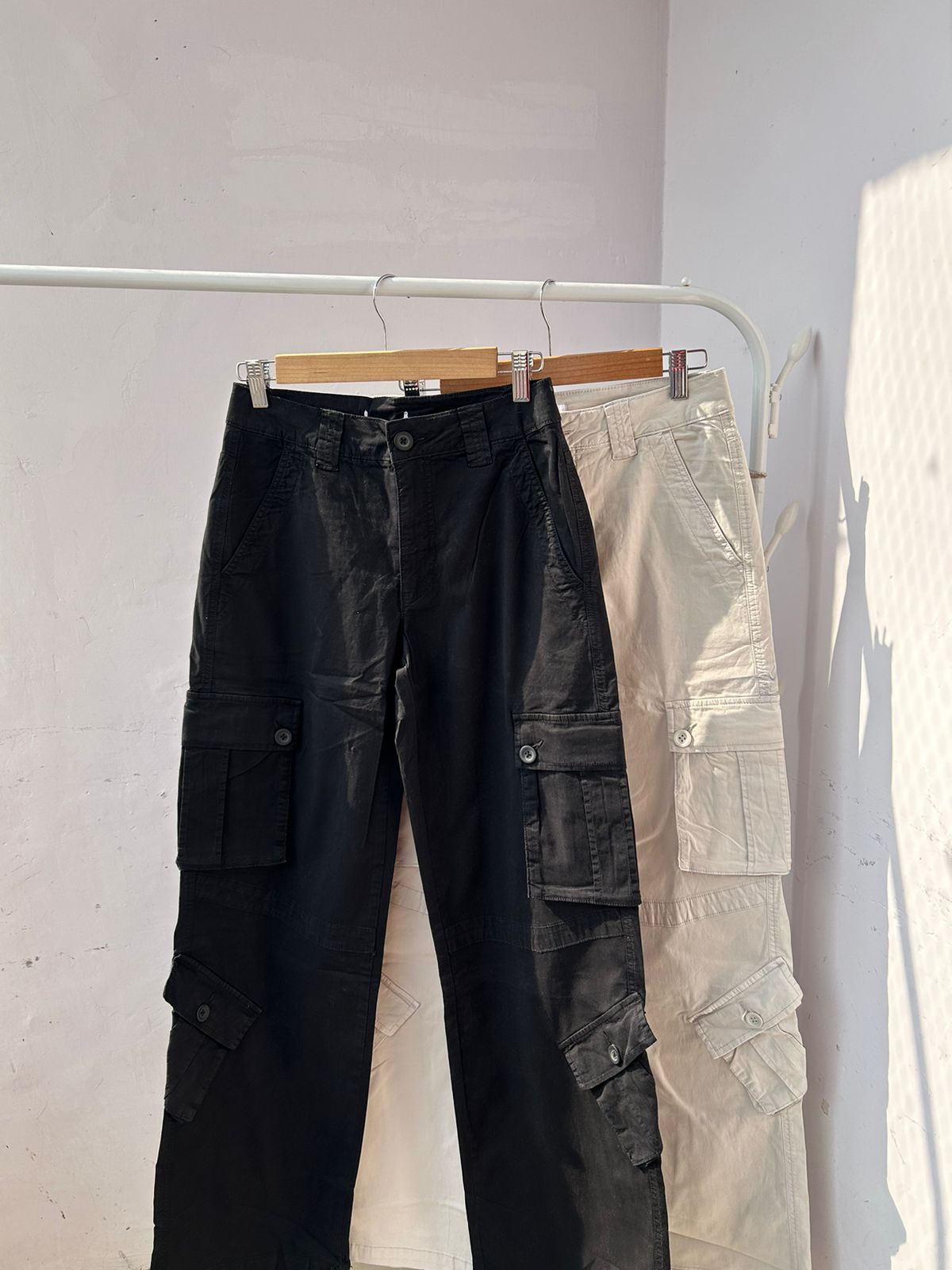 TRGPSG Men's Cargo Pants with 8 Pockets Cotton Cargo Work Pants(No  Belt),Gray 42x33 - Walmart.com