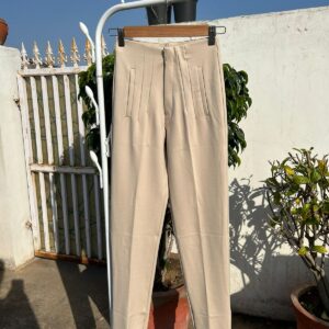 HIGH WAIST NARROW TROUSERS