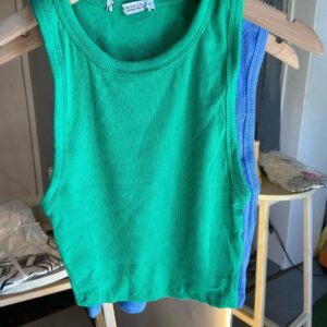 GREEN TANK TOP