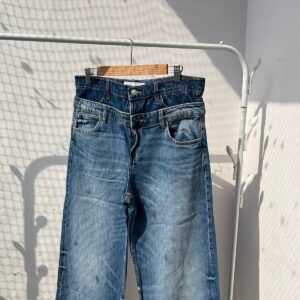 DOUBLE WAIST DENIM