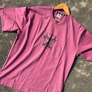 DARK PINK OVERSIZED TEE