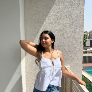GRACE PEPLUM TOP