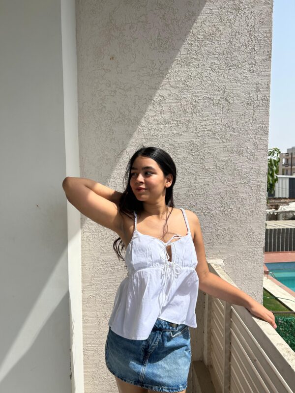 GRACE PEPLUM TOP