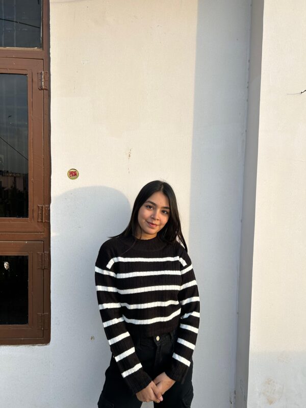 BLACK Boxy-style rib-knit jumper - Image 2