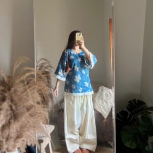 FARSHI SALWAR ( OFF WHITE)
