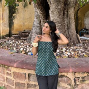 NAZAR DESI TOP IN GREEN