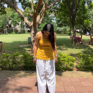 FARSHI SALWAR ( OFF WHITE)