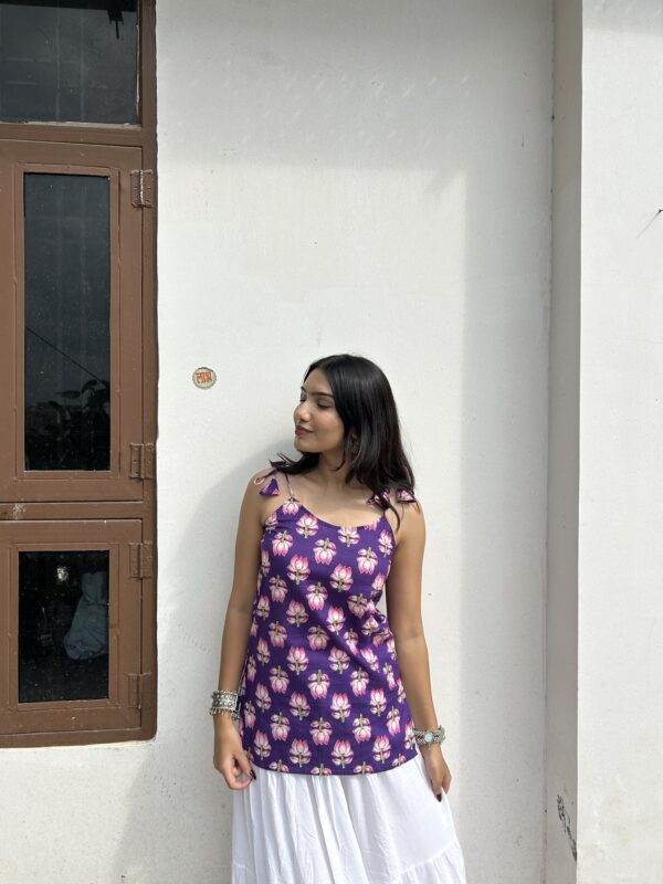Rim Jim desi top in purple