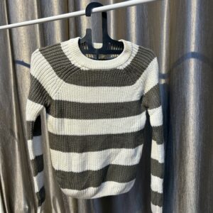 Brown strips sweater