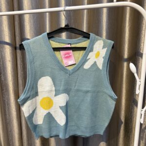 Sky blue vest