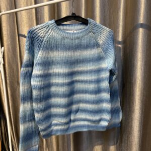 Shades of blue sweater