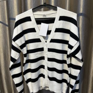 Stripe cardigan
