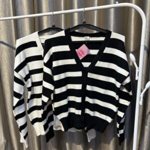 Stripe cardigan